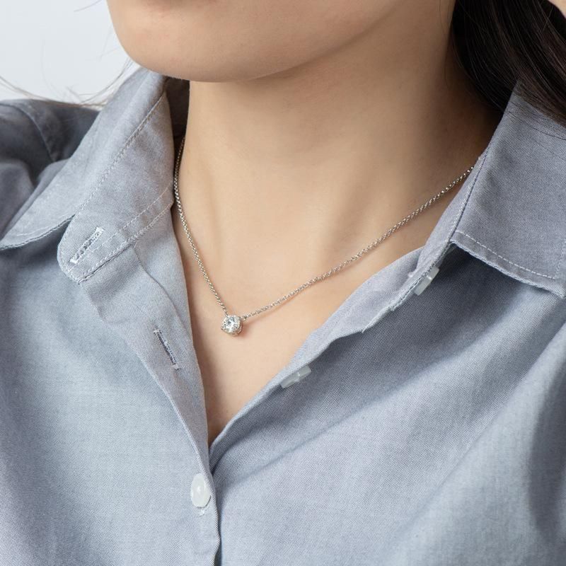 Weight Loss Stone Silver Necklace - Luxury Ways
