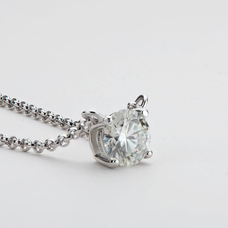 Weight Loss Stone Silver Necklace - Luxury Ways