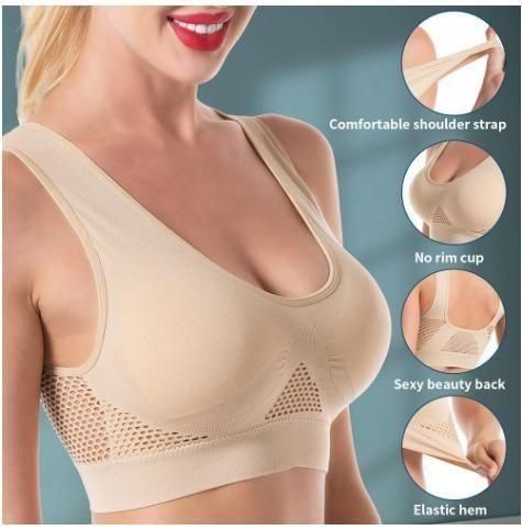 Women's Multicolor Air Bra Pack Of 3 Free Size - Luxury Ways
