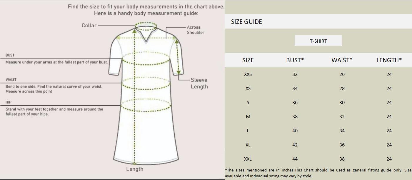 Women's Pure Cotton Printed T-Shirt - Luxury Ways