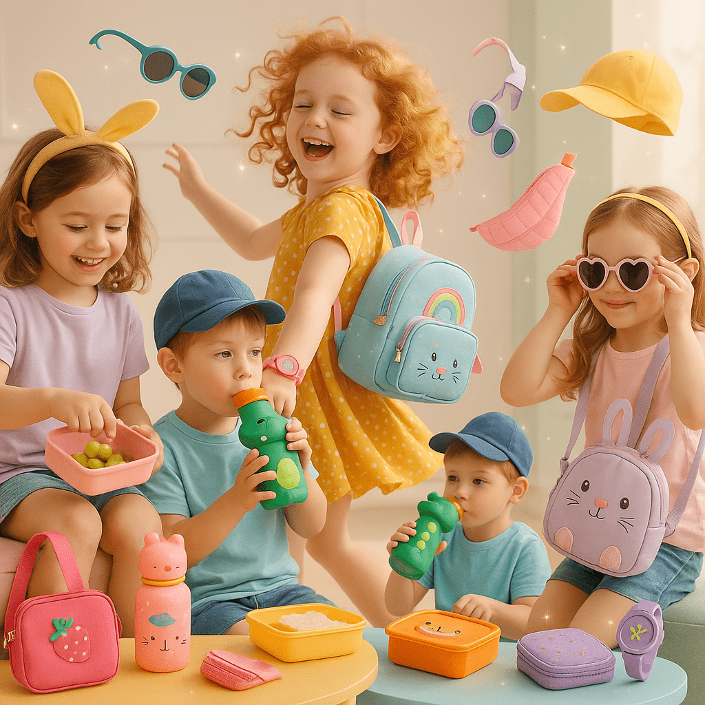 KId's Accessories (Bags, Bottles, Lunch Boxes, etc...) - Luxury Ways