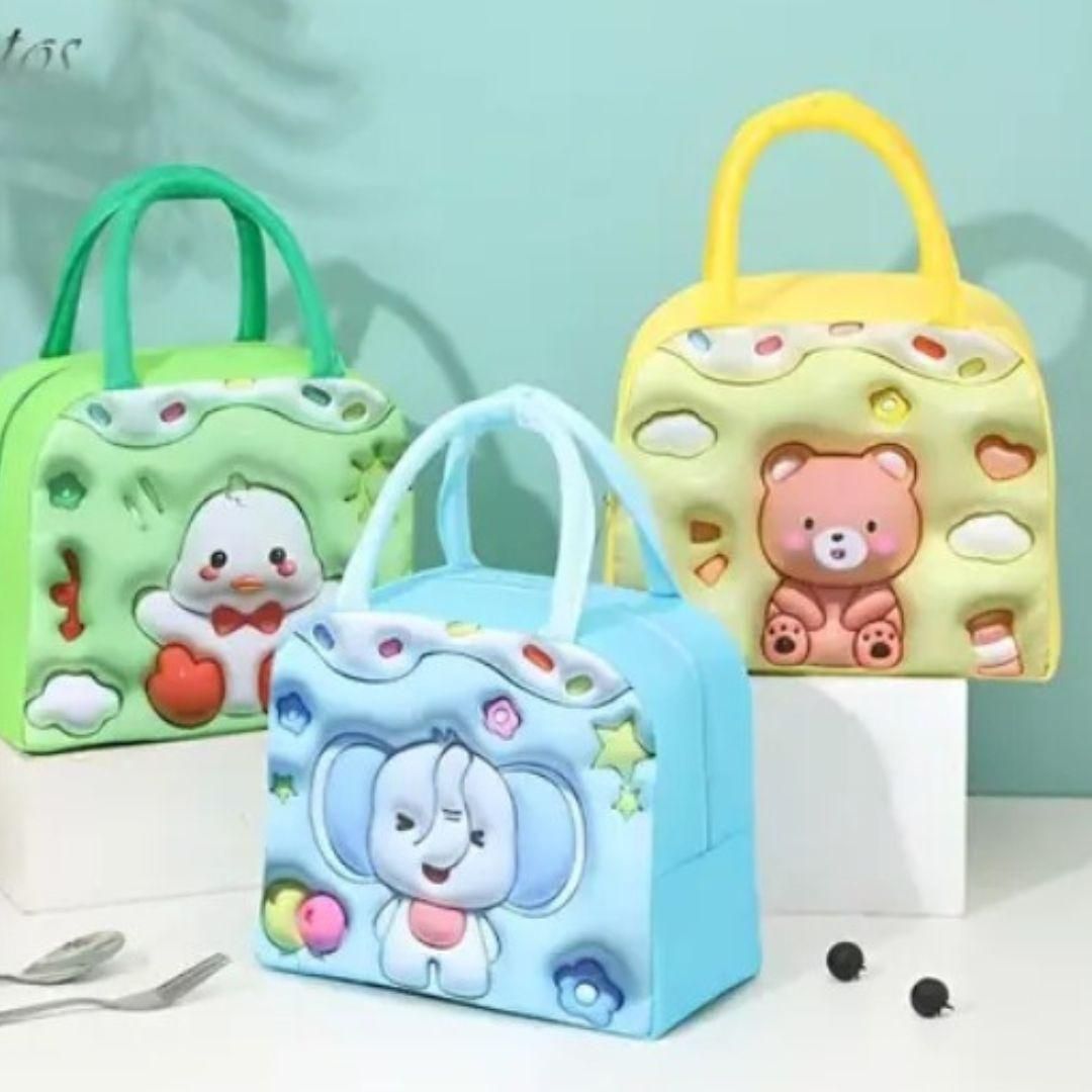 3D Cartoon Lunch Bag For Kids - Luxury Ways