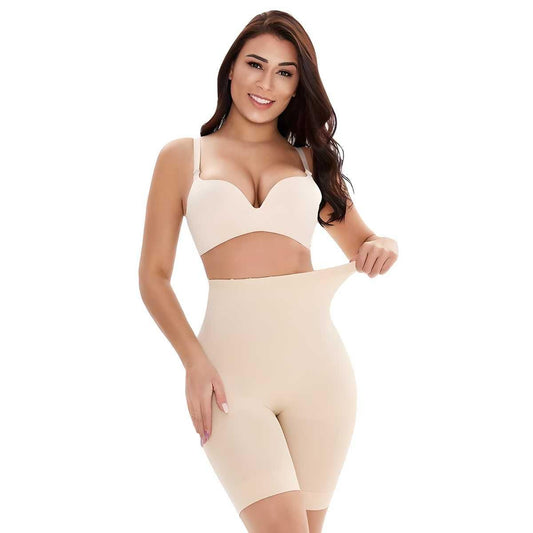 4 - in - 1 Shaper - Quick Slim Shape Wear Tummy, Back, Thighs, Hips - Black/Efffective Seamless Tummy Tucker - Luxury Ways