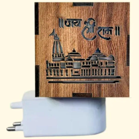 BD 3 - in - 1 Ayodhya Ram Mandir Aroma Burner & Night lamp - Luxury Ways