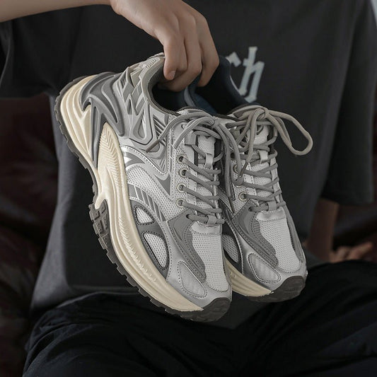 Breathable Casual Retro Sports Increased By Jogging Shoes - Luxury Ways