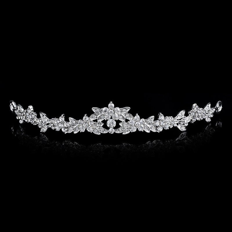 Bridal three sets necklace, European and American wedding accessories, wedding jewelry set - Luxury Ways