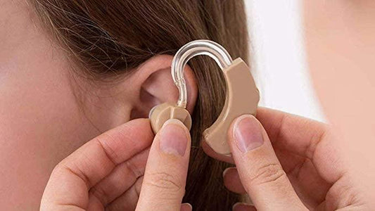 Ear Machine Hearing Booster Ultra Superior Sound/BTE Hearing Aid Machine - Luxury Ways