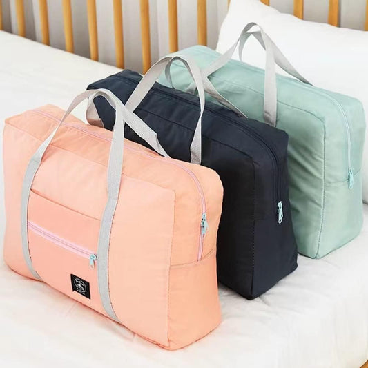 Foldable Travel Bag Tote Lightweight Waterproof Duffel Bag (Pack of 1) - Luxury Ways