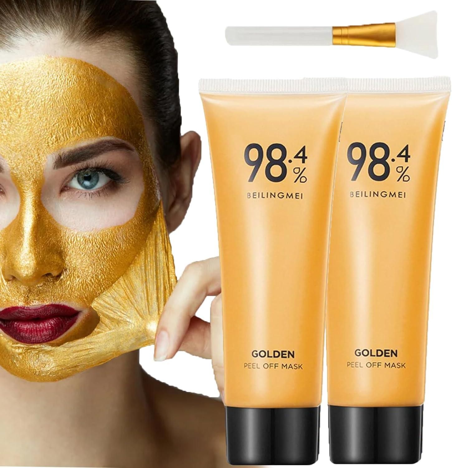 Gold Peel off Mask (Pack of 2) - Luxury Ways