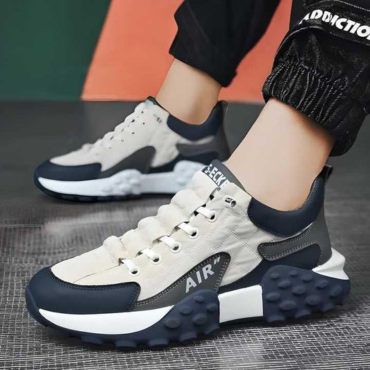 Men's Casual Shoes Thick Base Sneakers - Luxury Ways