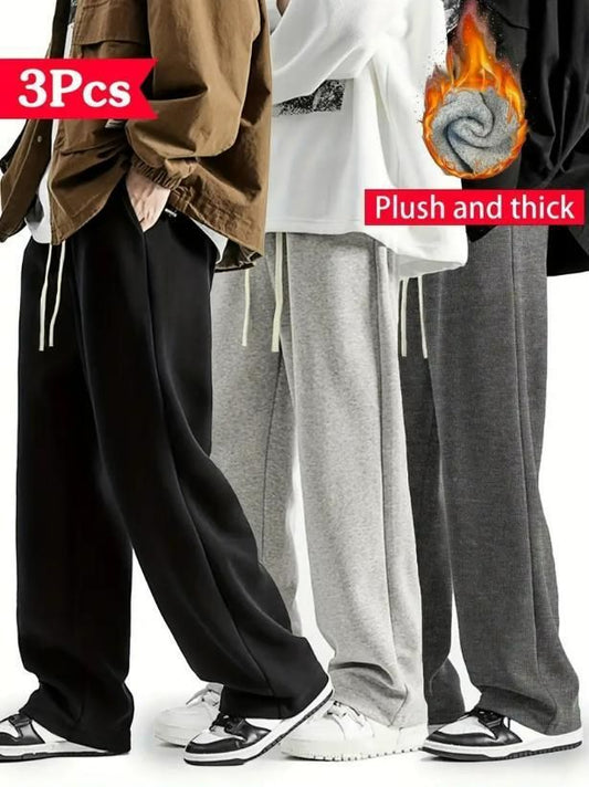 Men's Fleece Track Pant Combo of 3 - Luxury Ways