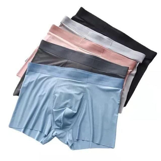 Men's Ice Silk Briefs Boxers (Pack of 5) - Luxury Ways
