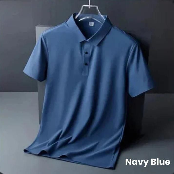 Poly Matte Solid Half Sleeves Mens Polo T-Shirt Pack Of 4 - Luxury Ways