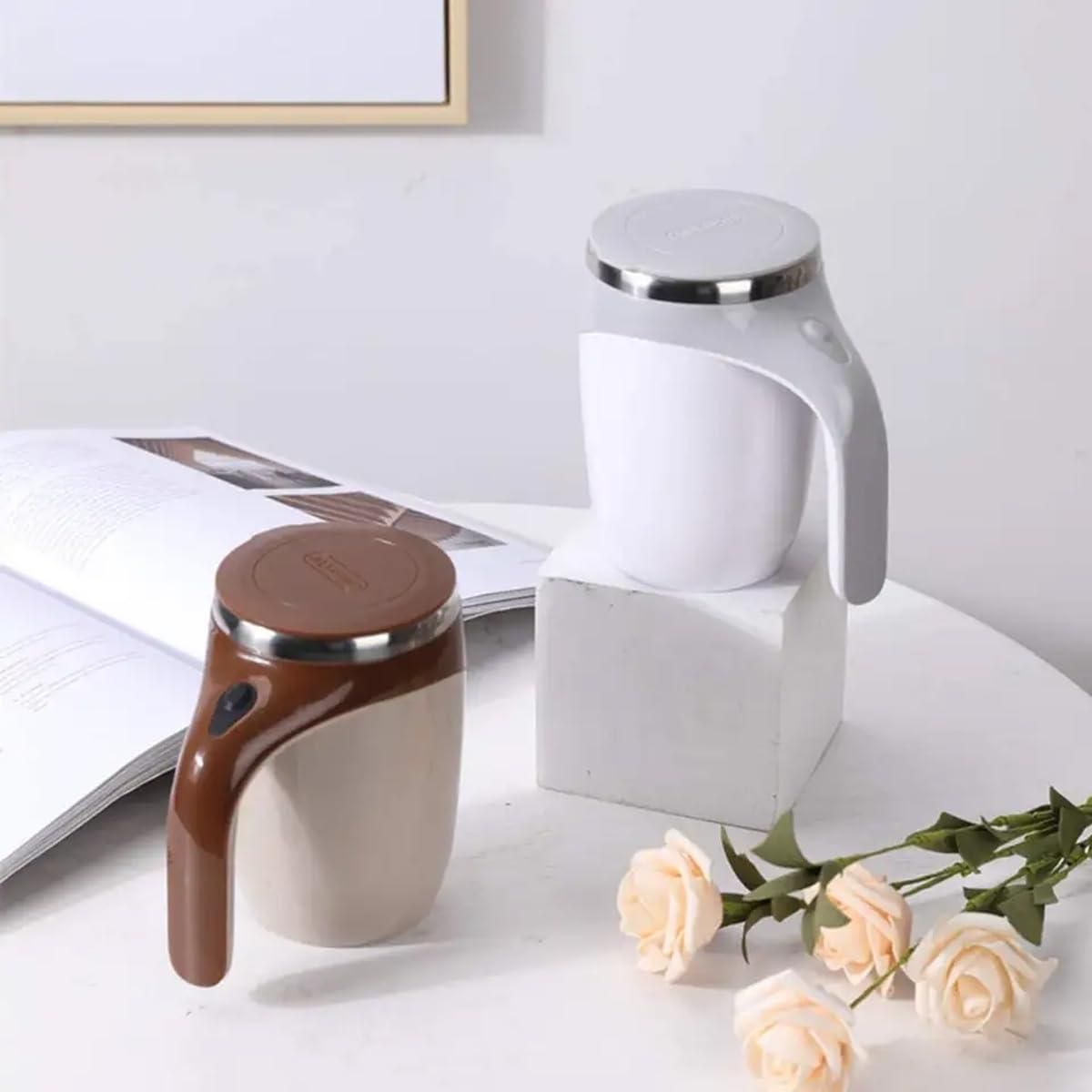 Self Stirring Magnetic Mug - Luxury Ways