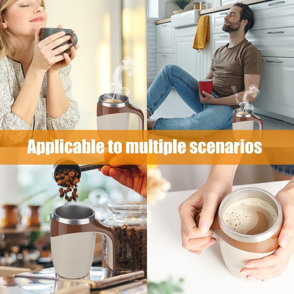 Self Stirring Magnetic Mug - Luxury Ways