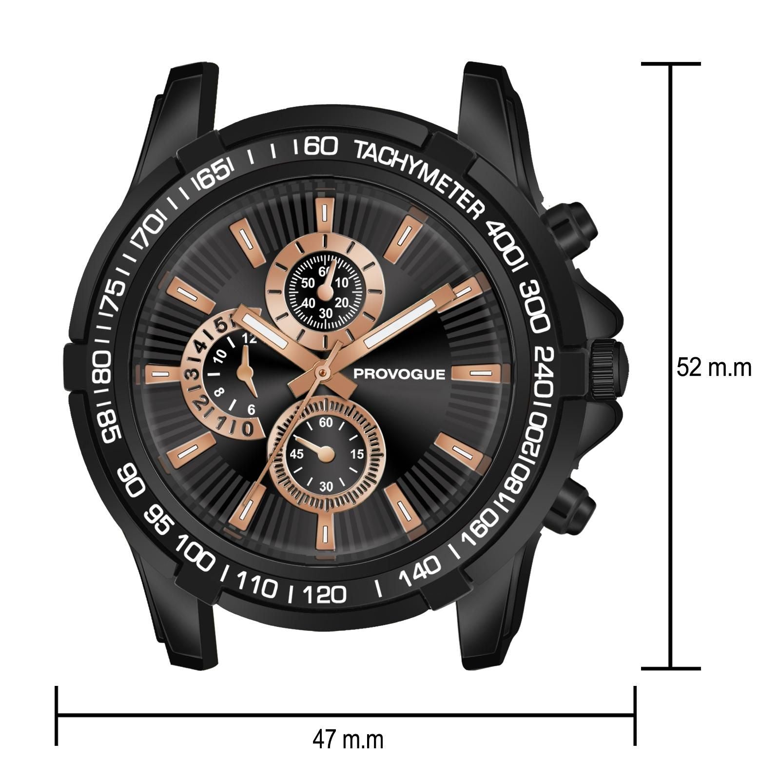 Stainless Steel Analog Watch For Men - Luxury Ways