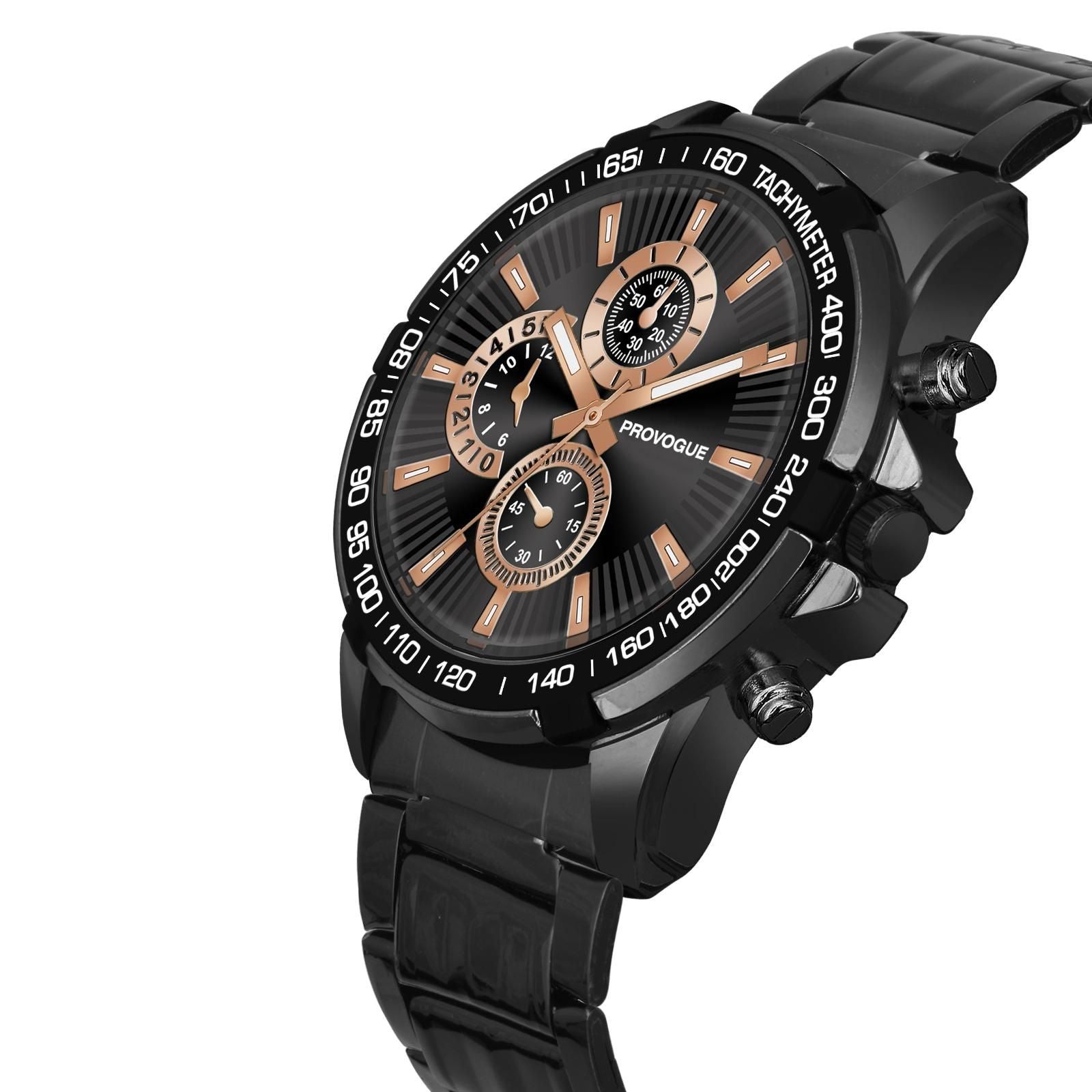 Stainless Steel Analog Watch For Men - Luxury Ways