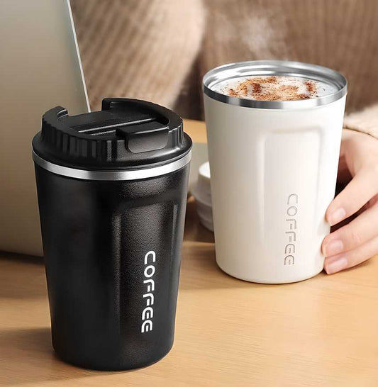 Stainless Steel Vacuum Insulated Coffee Mug - Luxury Ways