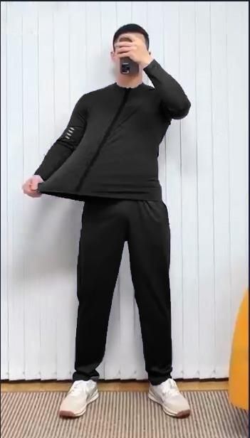 Unisex Work Out Solid Track Suit - Luxury Ways