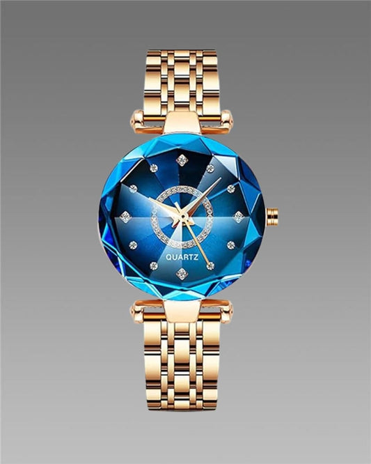 Women's Beautiful Diamond Shape Watch - Luxury Ways